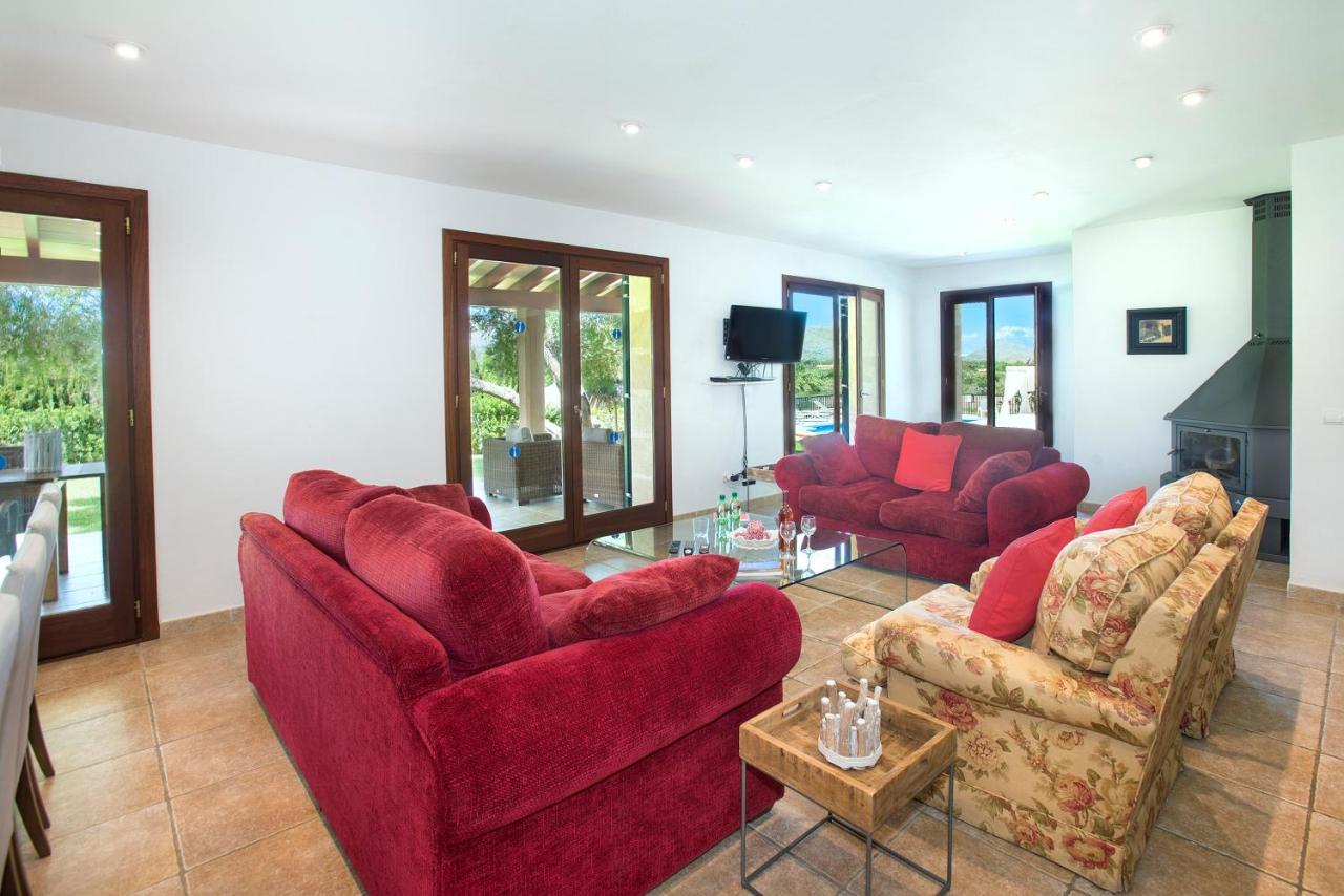 Owl Booking Villa Siquier - Luxury Retreat With Mountain Views Pollenca Bagian luar foto