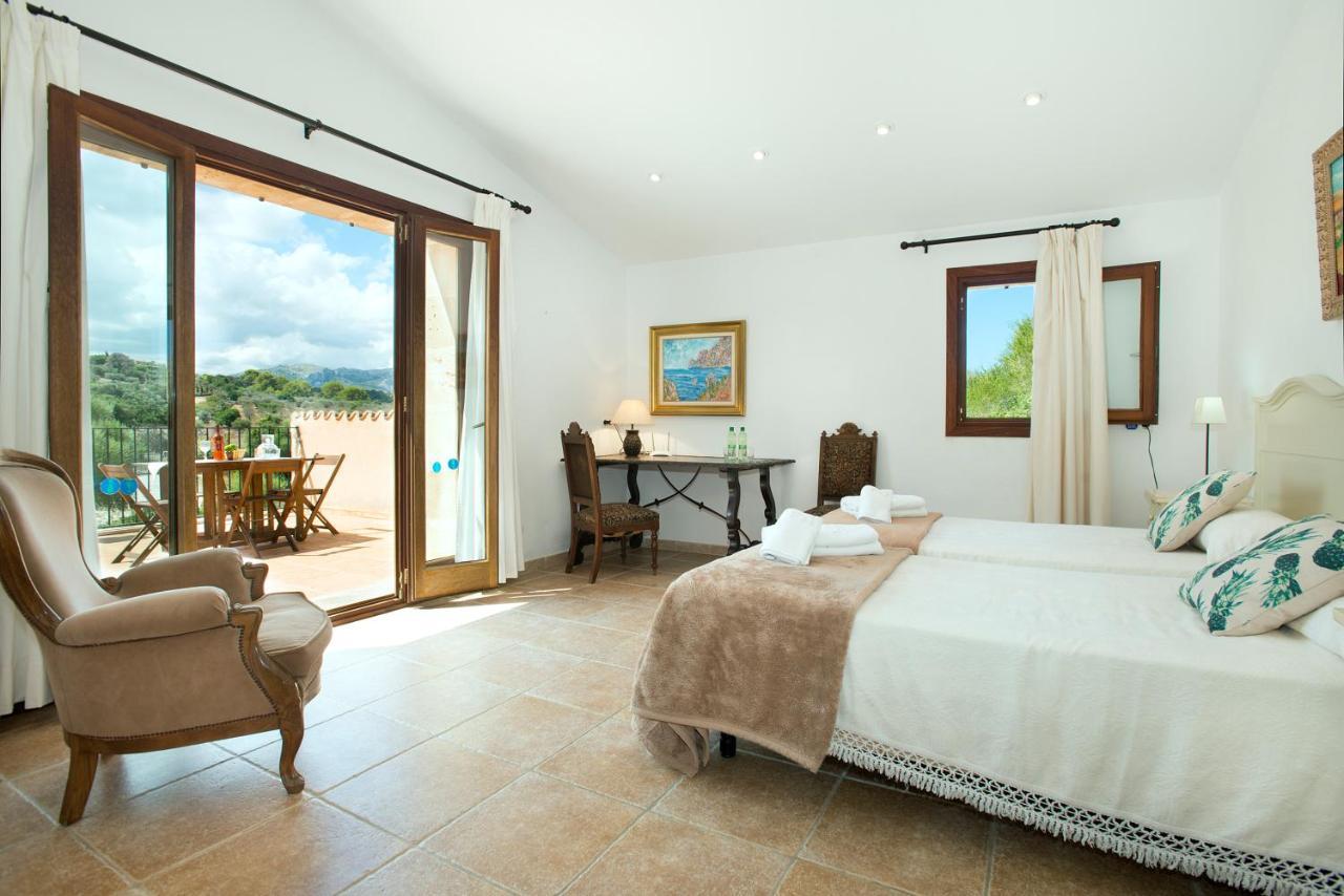 Owl Booking Villa Siquier - Luxury Retreat With Mountain Views Pollenca Bagian luar foto