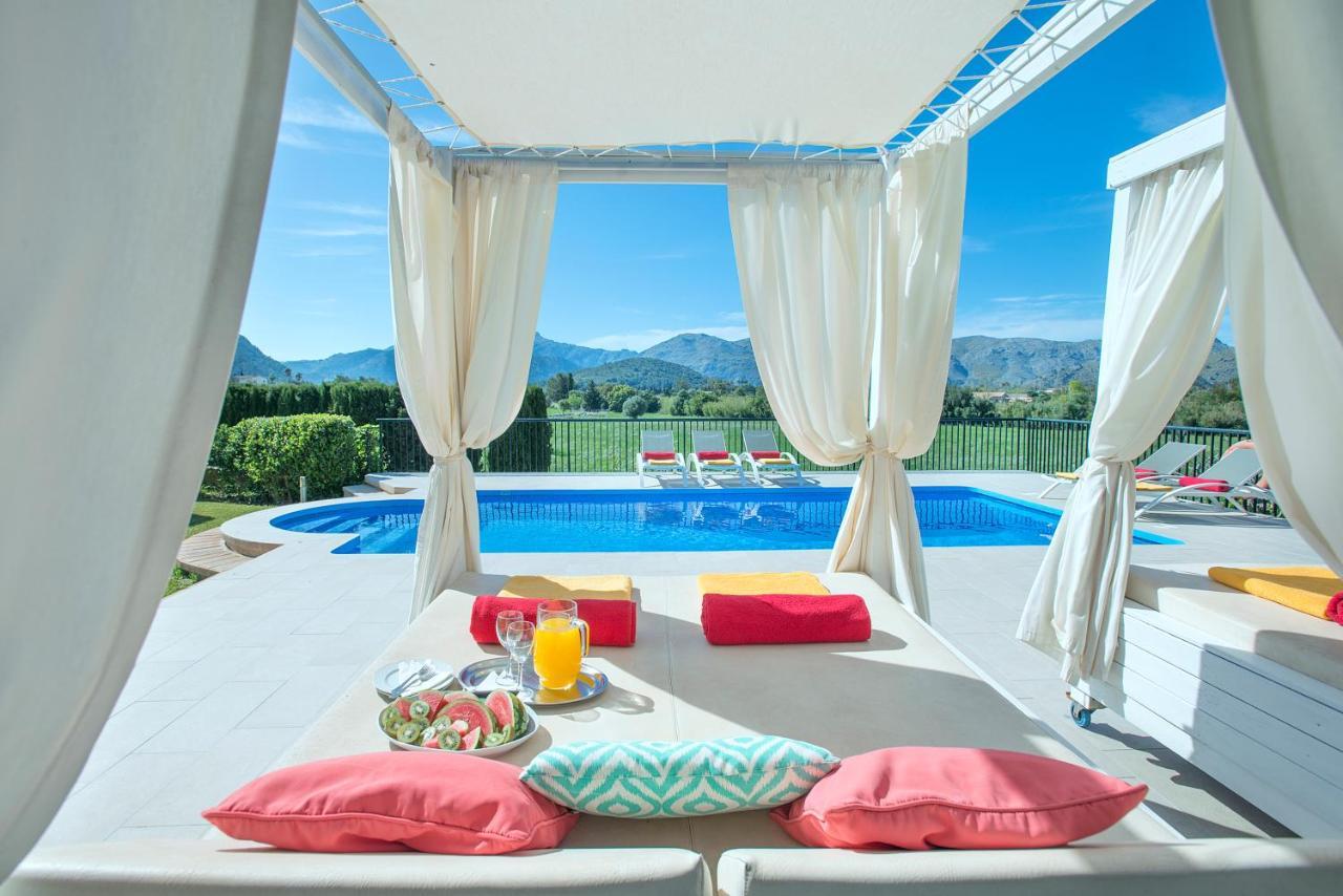 Owl Booking Villa Siquier - Luxury Retreat With Mountain Views Pollenca Bagian luar foto