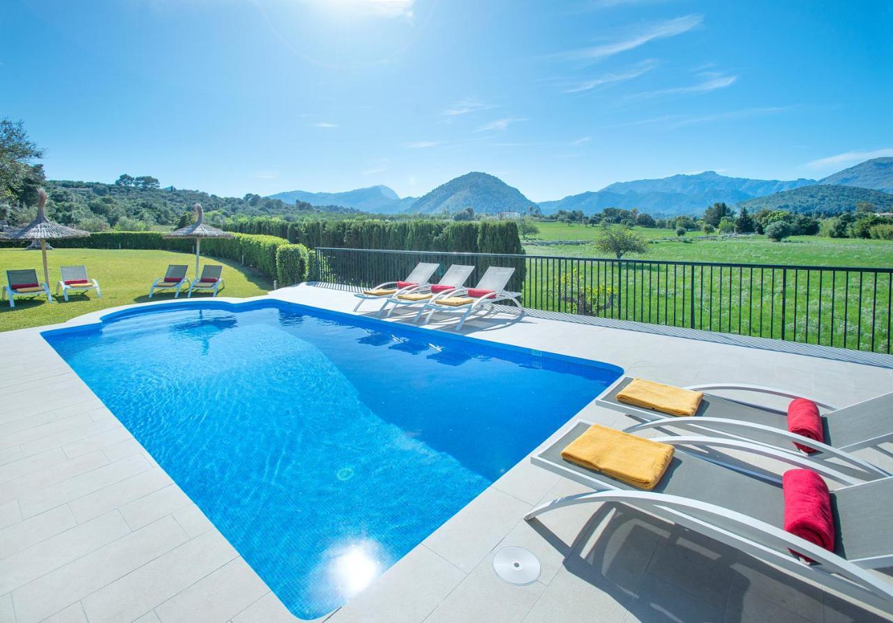 Owl Booking Villa Siquier - Luxury Retreat With Mountain Views Pollenca Bagian luar foto