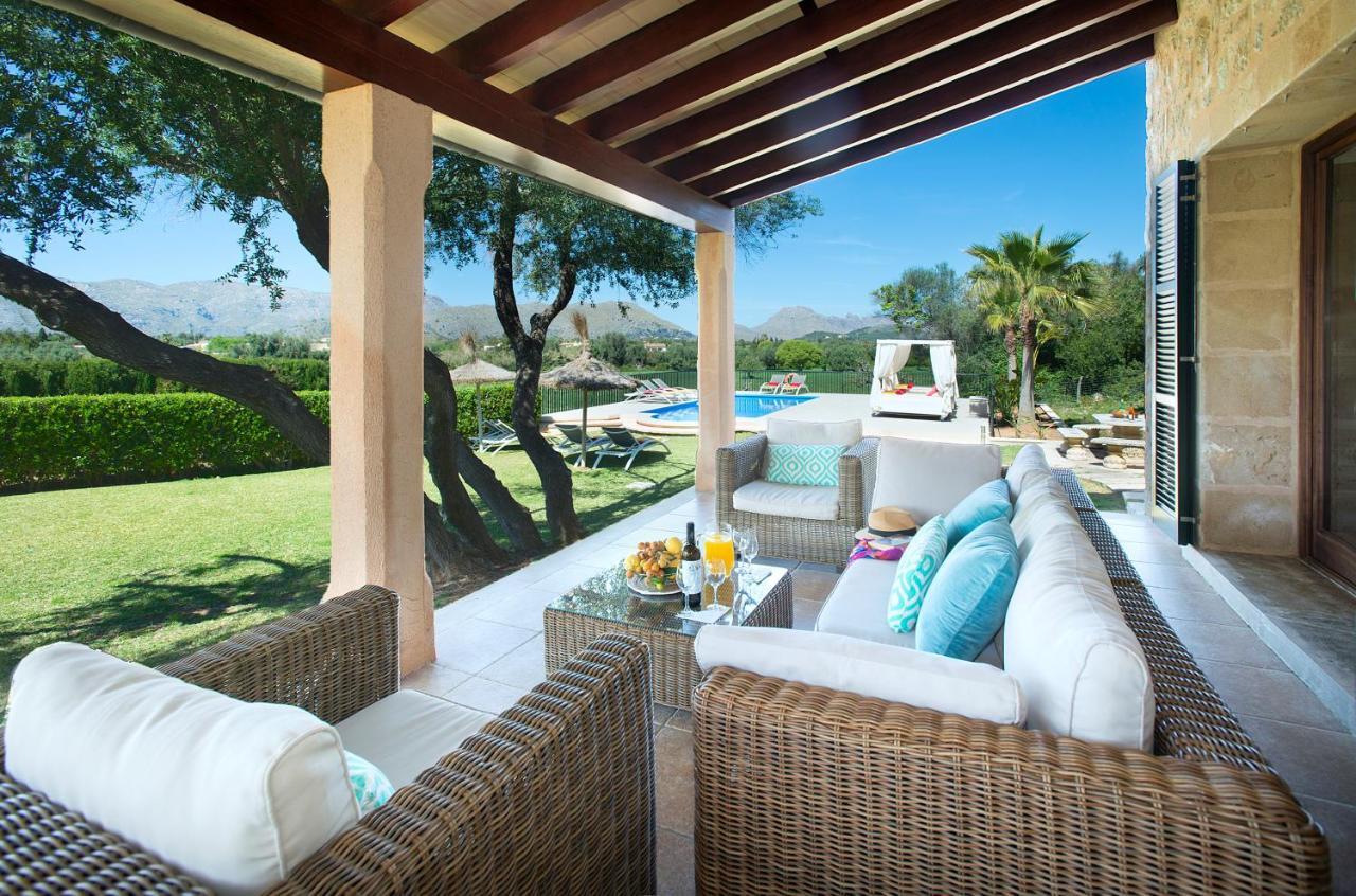 Owl Booking Villa Siquier - Luxury Retreat With Mountain Views Pollenca Bagian luar foto
