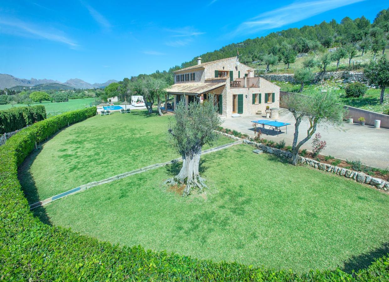 Owl Booking Villa Siquier - Luxury Retreat With Mountain Views Pollenca Bagian luar foto