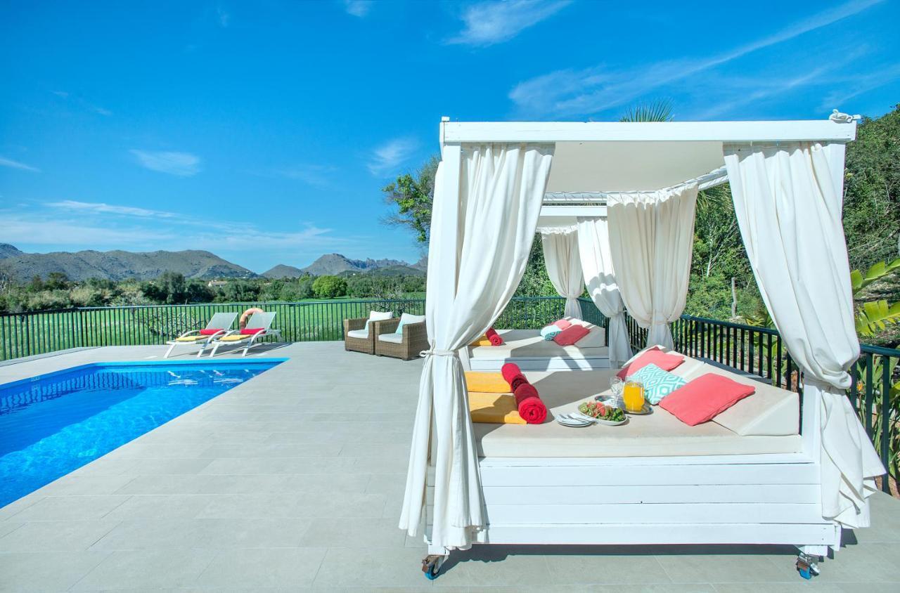 Owl Booking Villa Siquier - Luxury Retreat With Mountain Views Pollenca Bagian luar foto