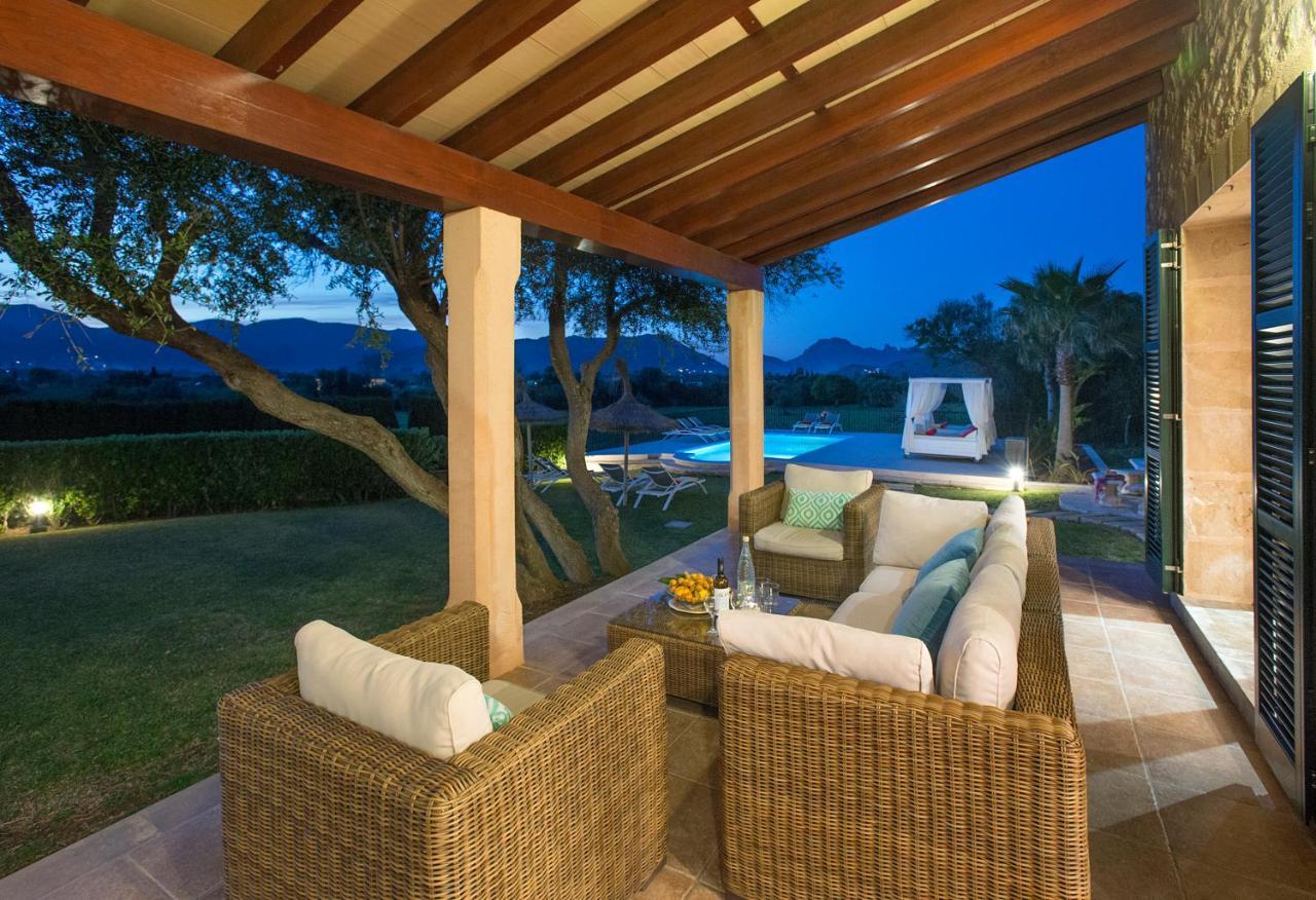 Owl Booking Villa Siquier - Luxury Retreat With Mountain Views Pollenca Bagian luar foto