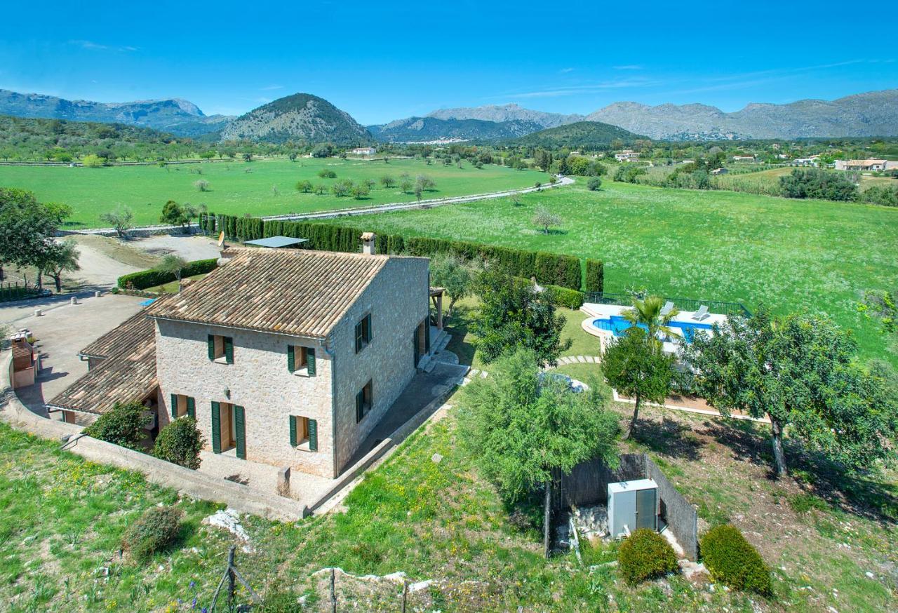 Owl Booking Villa Siquier - Luxury Retreat With Mountain Views Pollenca Bagian luar foto