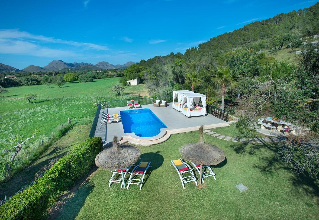 Owl Booking Villa Siquier - Luxury Retreat With Mountain Views Pollenca Bagian luar foto