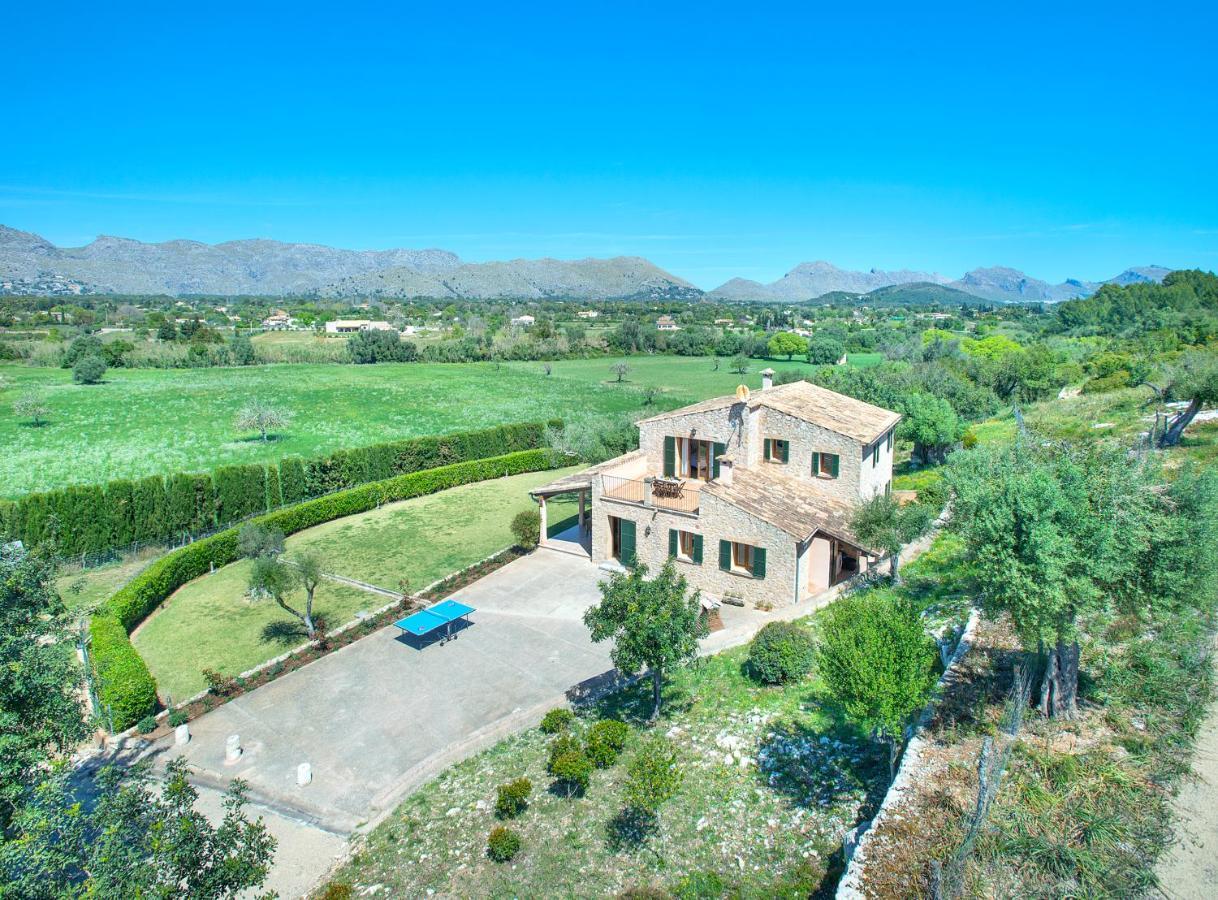 Owl Booking Villa Siquier - Luxury Retreat With Mountain Views Pollenca Bagian luar foto