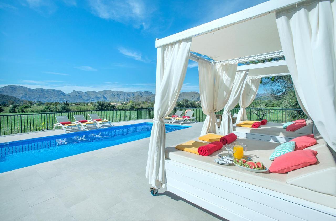 Owl Booking Villa Siquier - Luxury Retreat With Mountain Views Pollenca Bagian luar foto